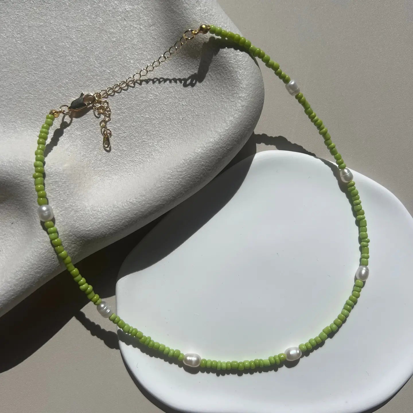 Verde Pearl Necklace